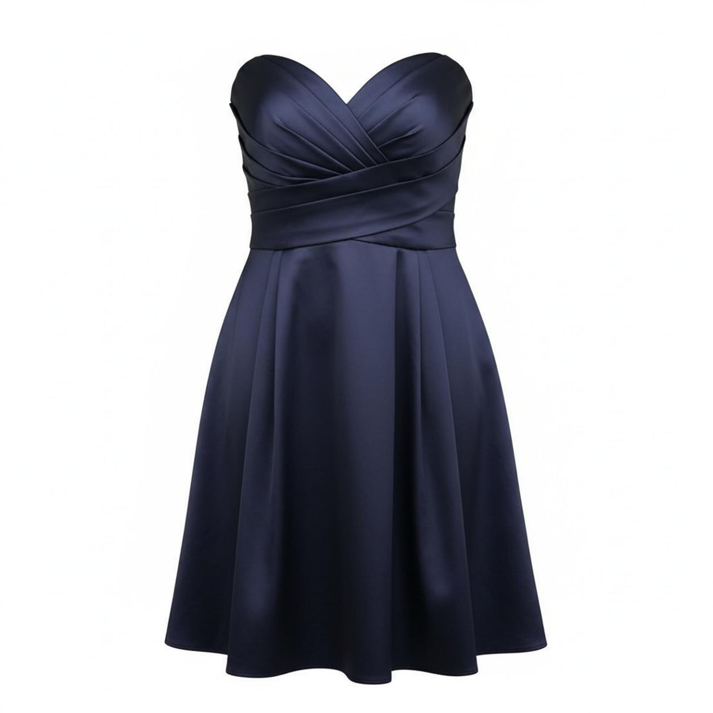 NWOT 4 navy David's Bridal Dress