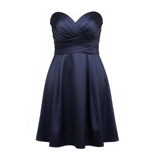 NWOT 4 navy David's Bridal Dress