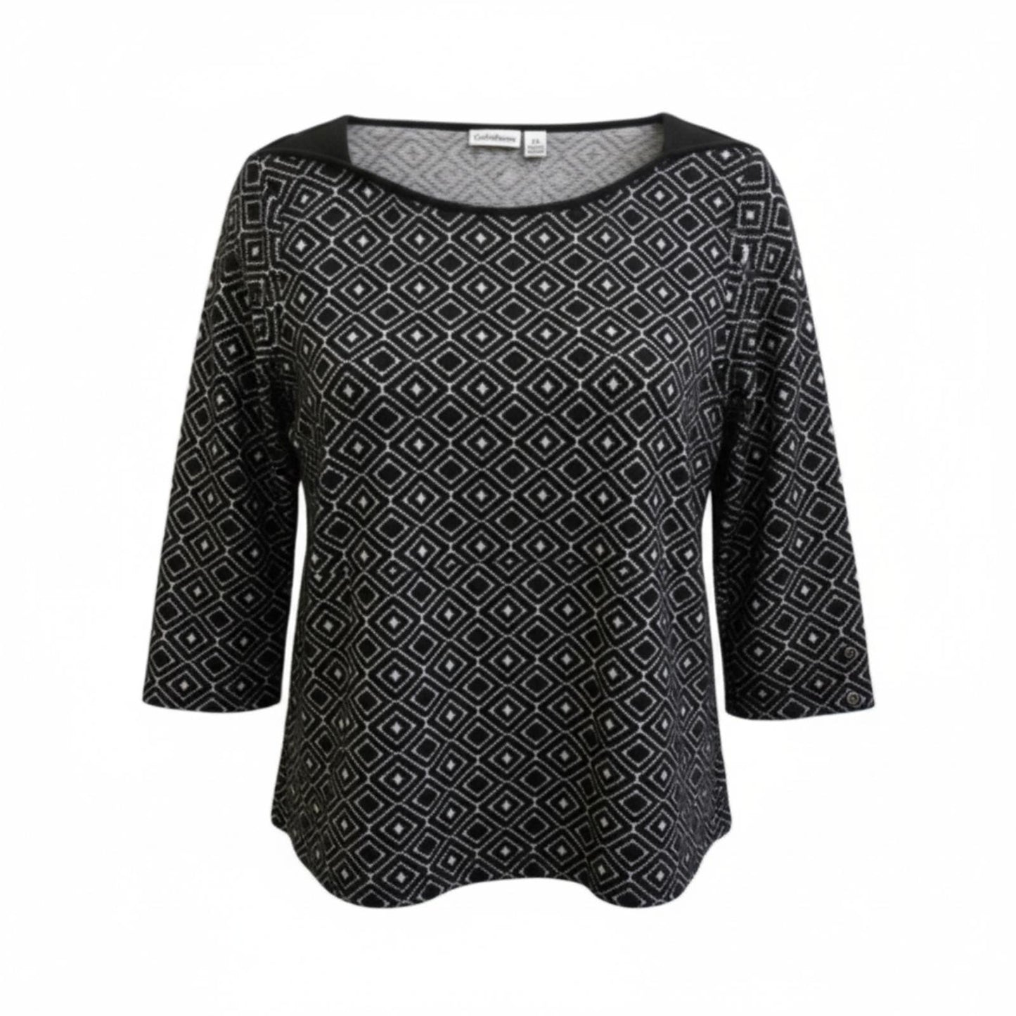 Very Good S petite Croft & Barrow Blouse