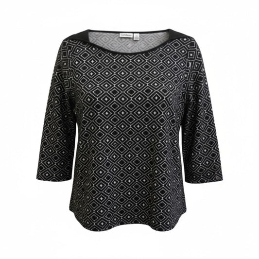 Very Good S petite Croft & Barrow Blouse
