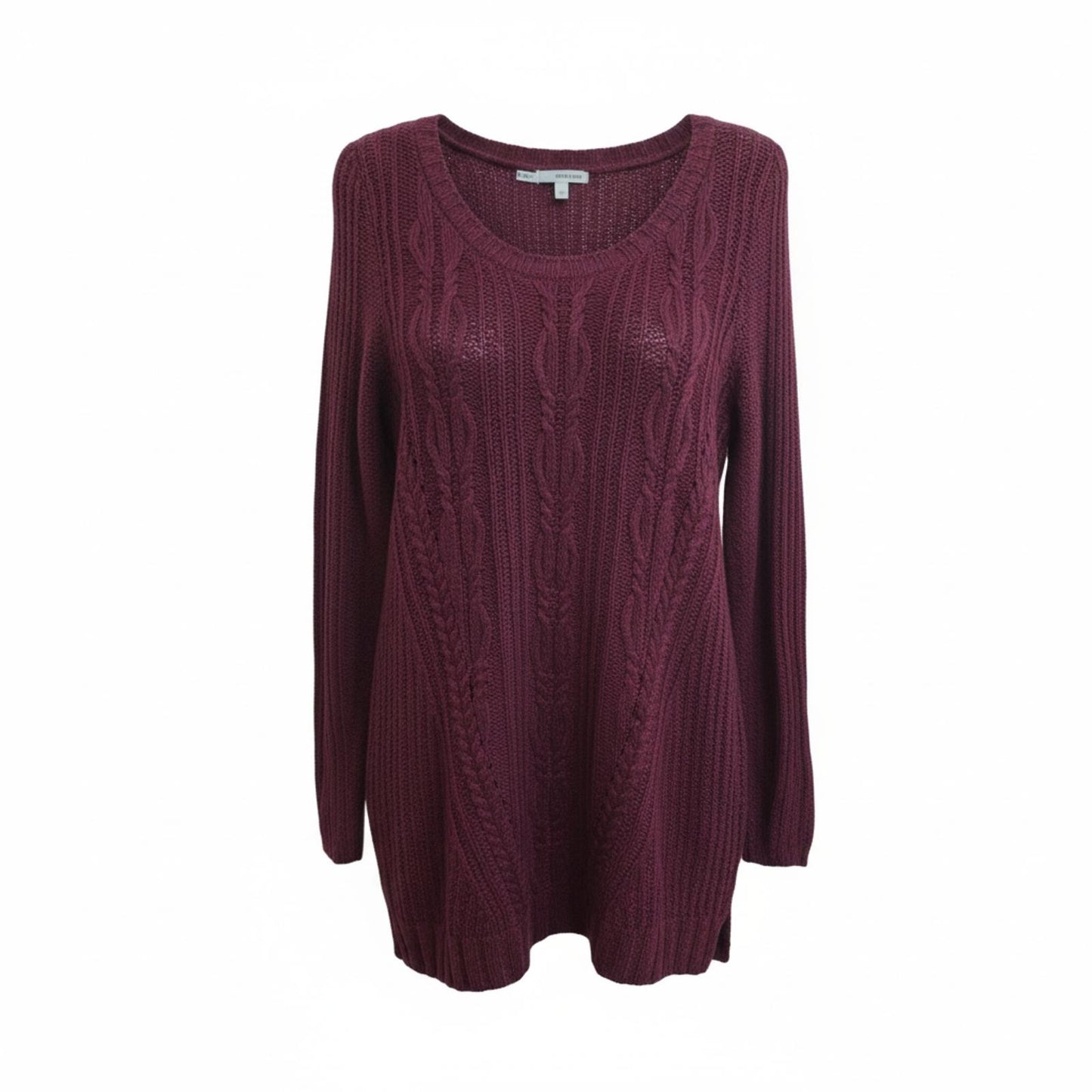 Very Good M Maroon Maurices Sweater Dress