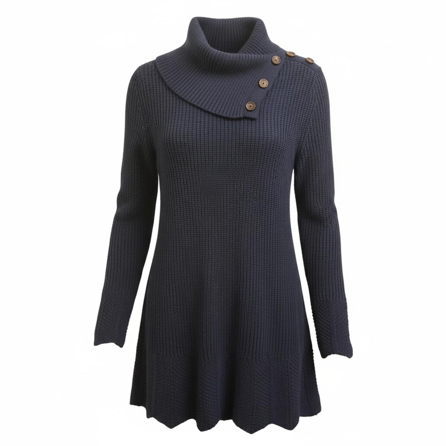 Very Good M Navy Blue Style & Co Sweater Dress