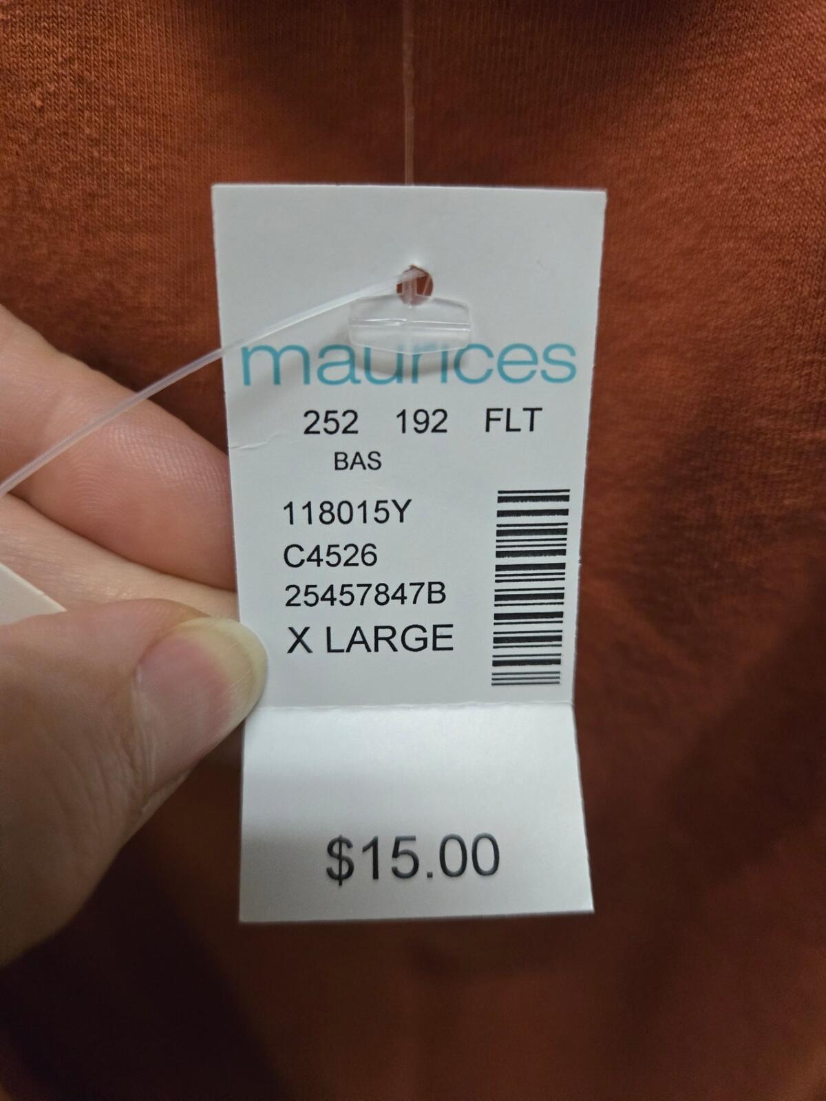 New with tags XL Maurices Tank Top