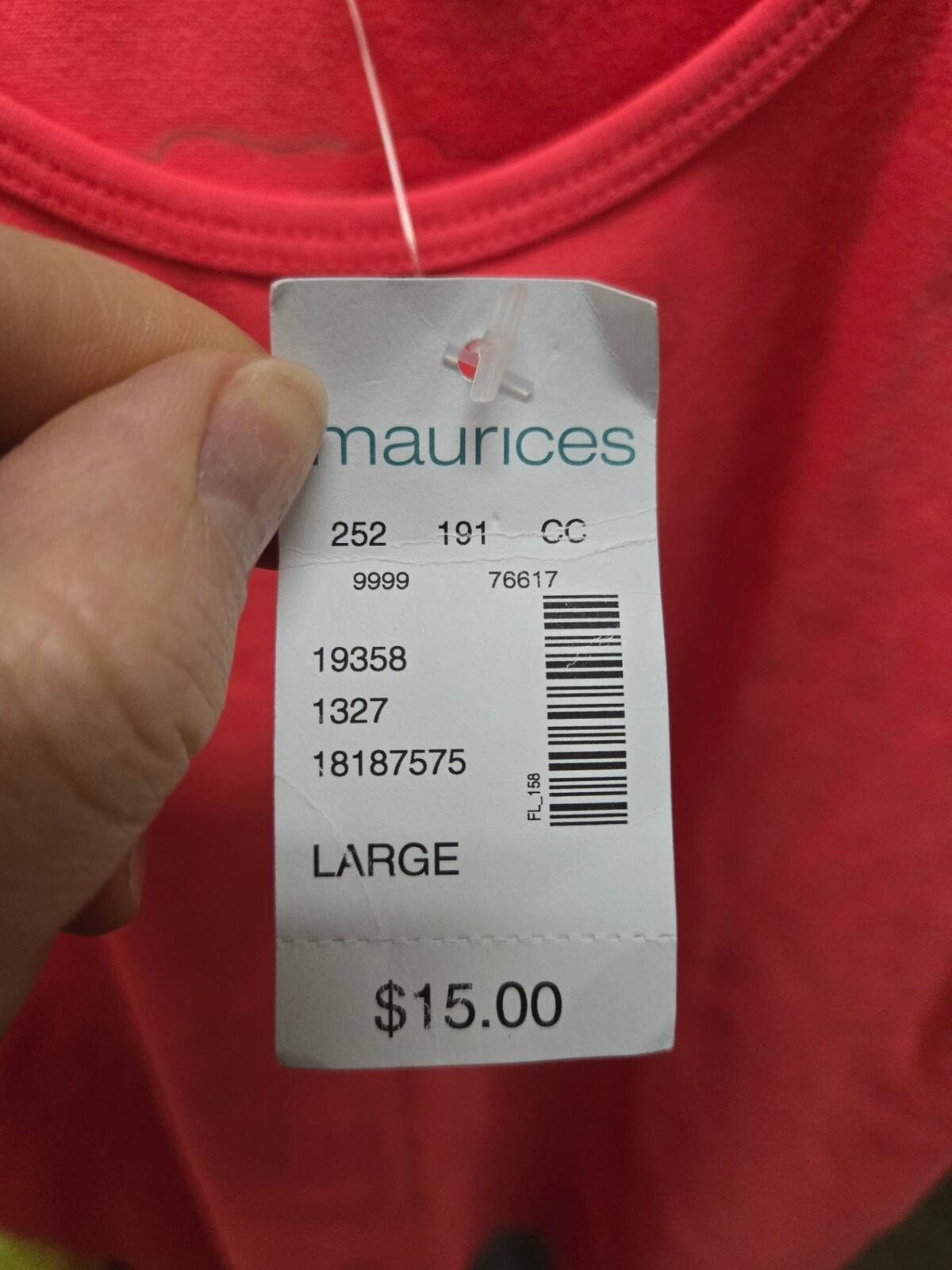 New with tags L Maurices Tank Top