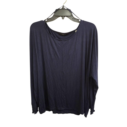 NWT 1XL navy Tahari long-sleeve shirt