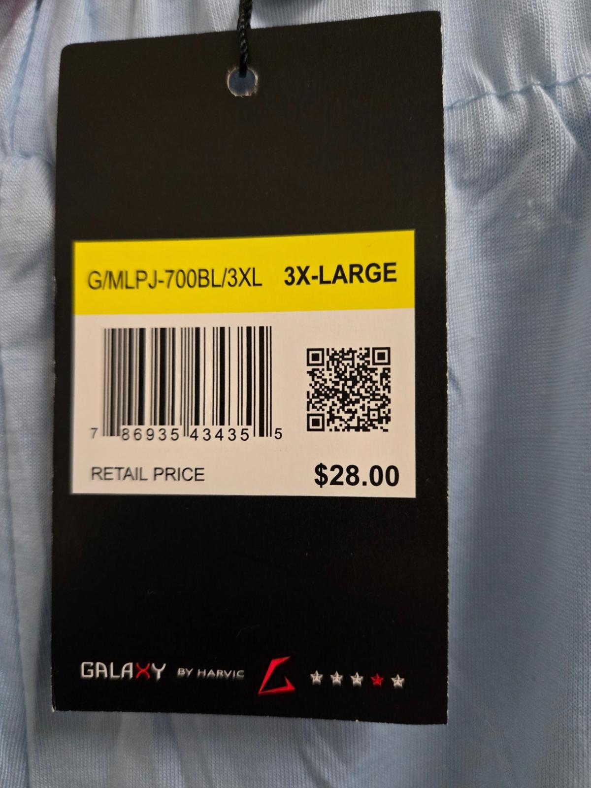 NWT 3XL Galaxy Pajama Pants